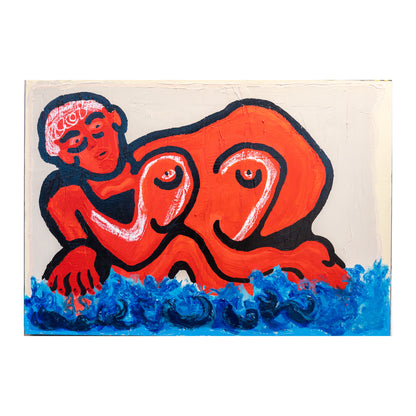 "Aquarius" 70x100cm