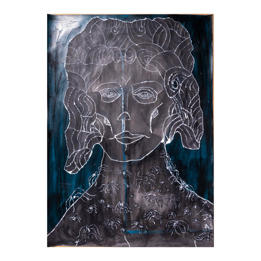 "Spider Mum" (70x50cm)