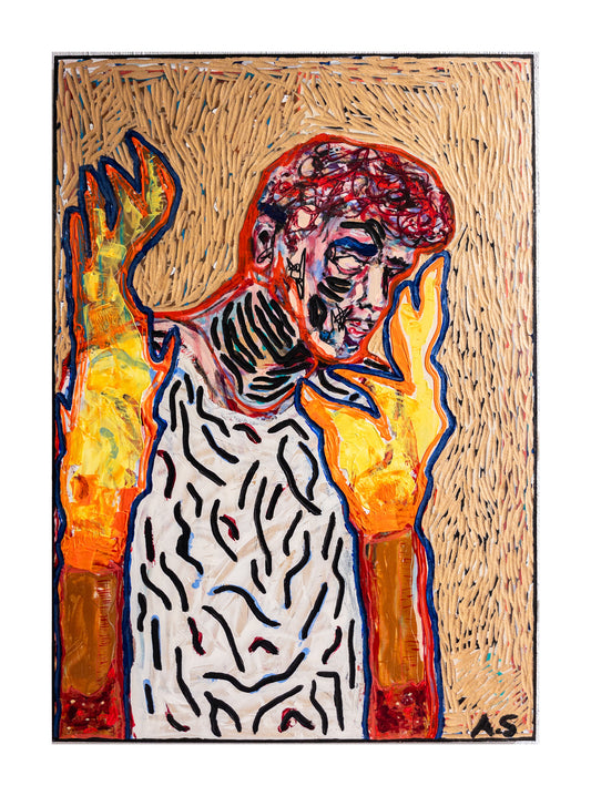 "Overly Predictable" 70x100cm