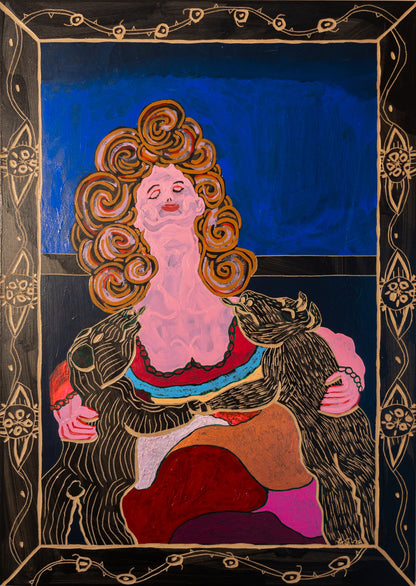 "Grisa-Lisa"(70x50cm)