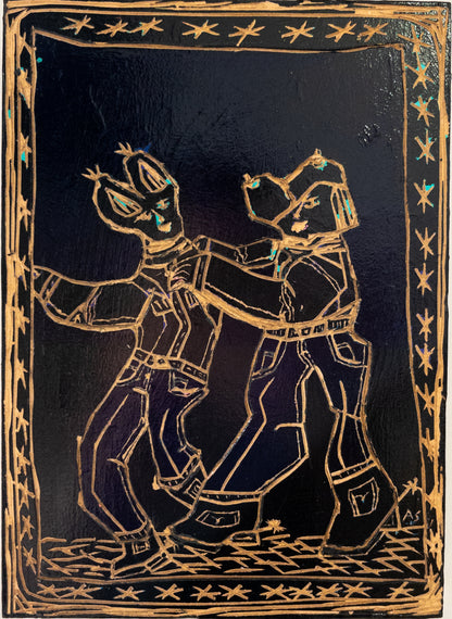 "Roverdance" (29x21cm)