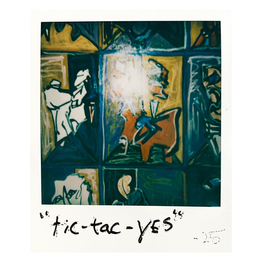 "tic-tac-yes"(130x90cm)