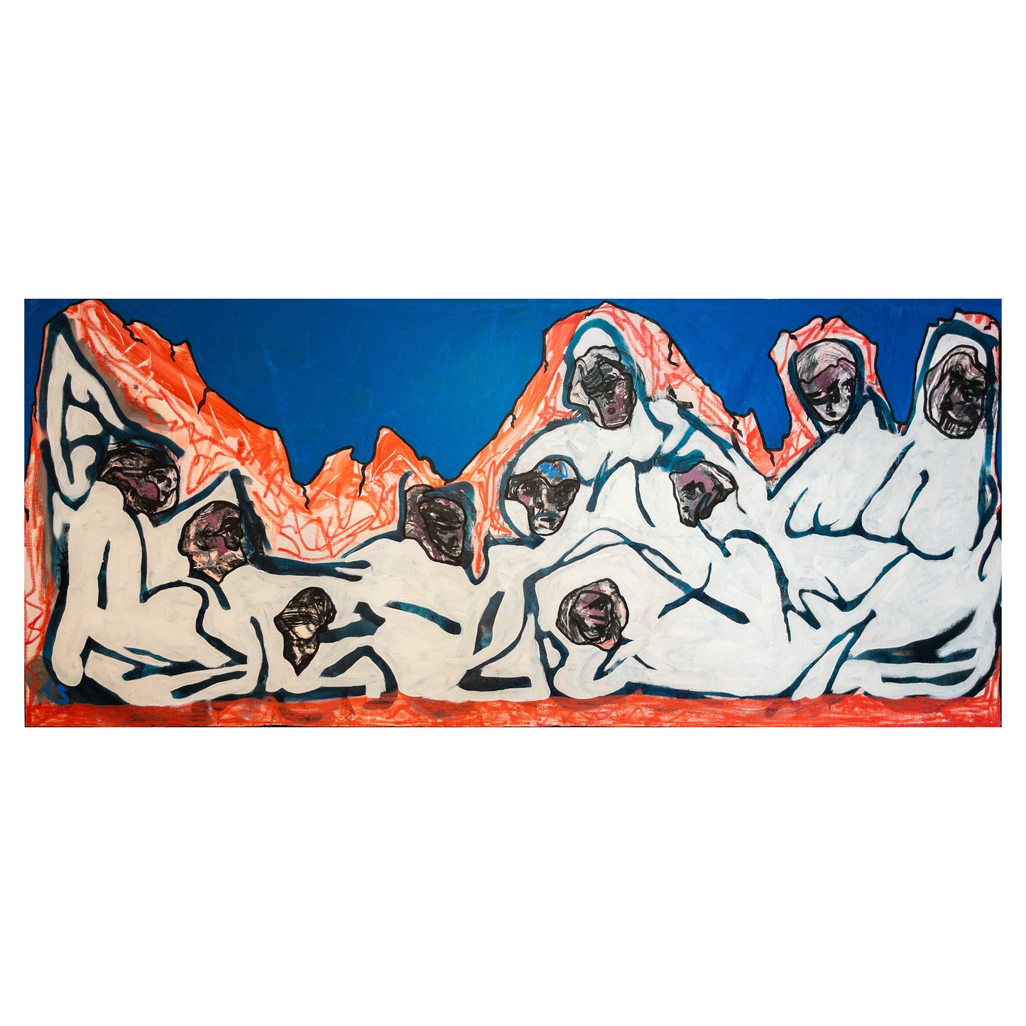 "The End-Confessions"(195x86cm)