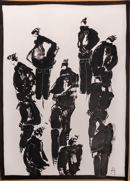 "Sammen i Lær" A2(60x42cm)