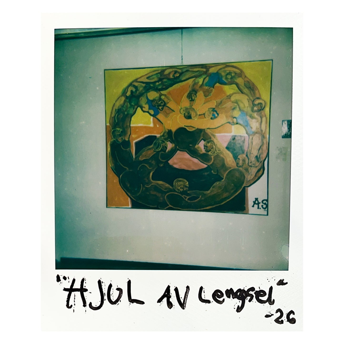 "Hjul av lengsel"(190x165cm)