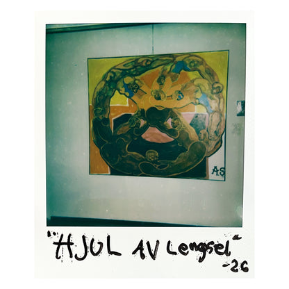 "Hjul av lengsel"(190x165cm)