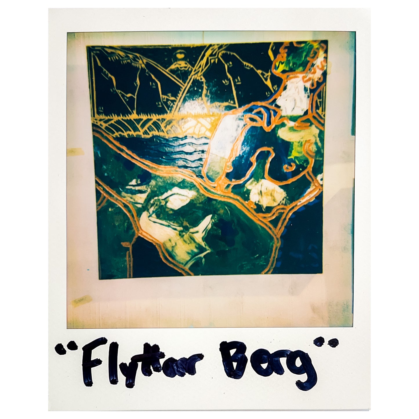 "Flyttar Berg" (70x70cm)