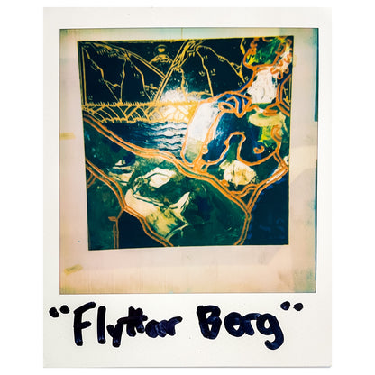 "Flyttar Berg" (70x70cm)