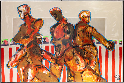 "Bortskjermd"(190x125cm)