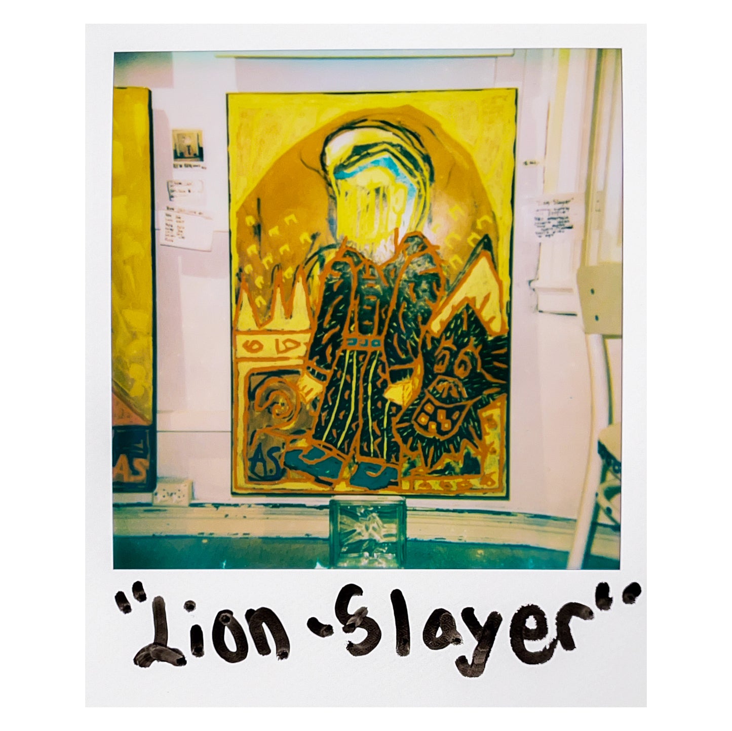 "Lion-Slayer" 70x100cm