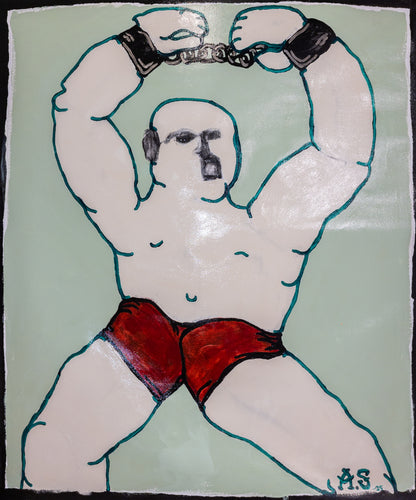 "primaten"(100x85cm)