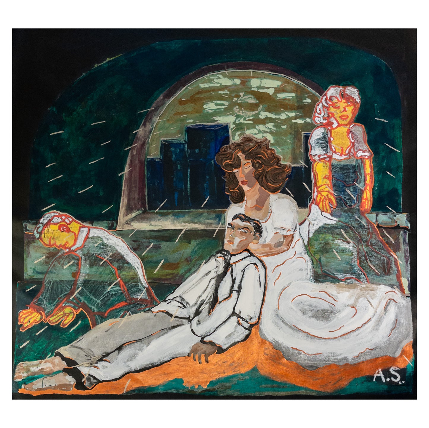 "Love a sport"(~190x180cm)