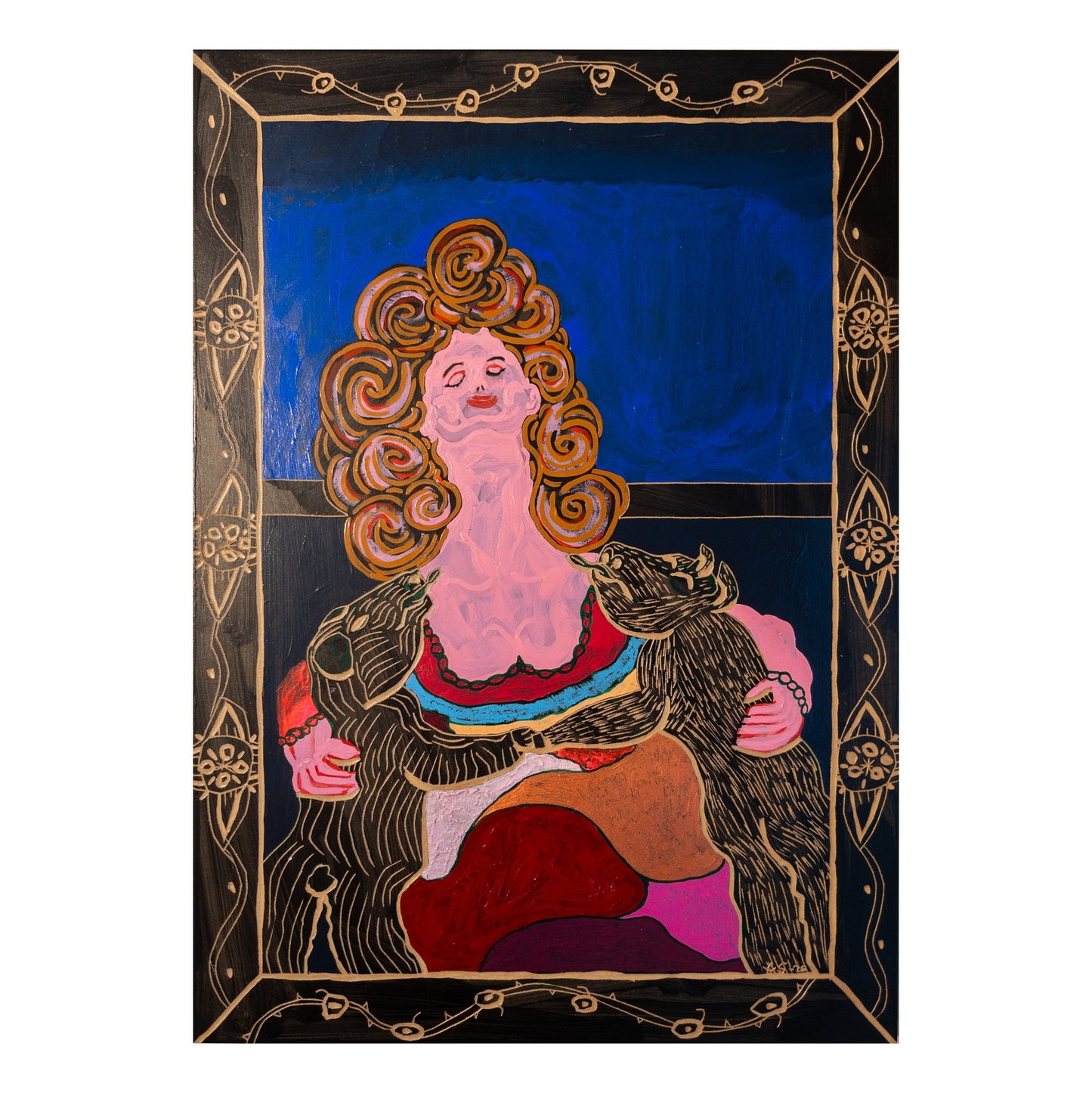 "Grisa-Lisa"(70x50cm)