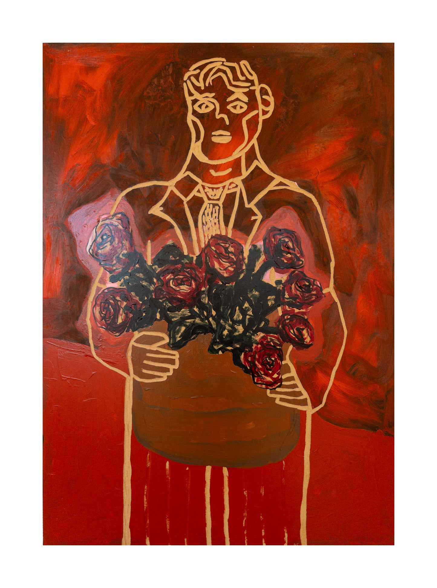 "Forseint?" 70x100cm