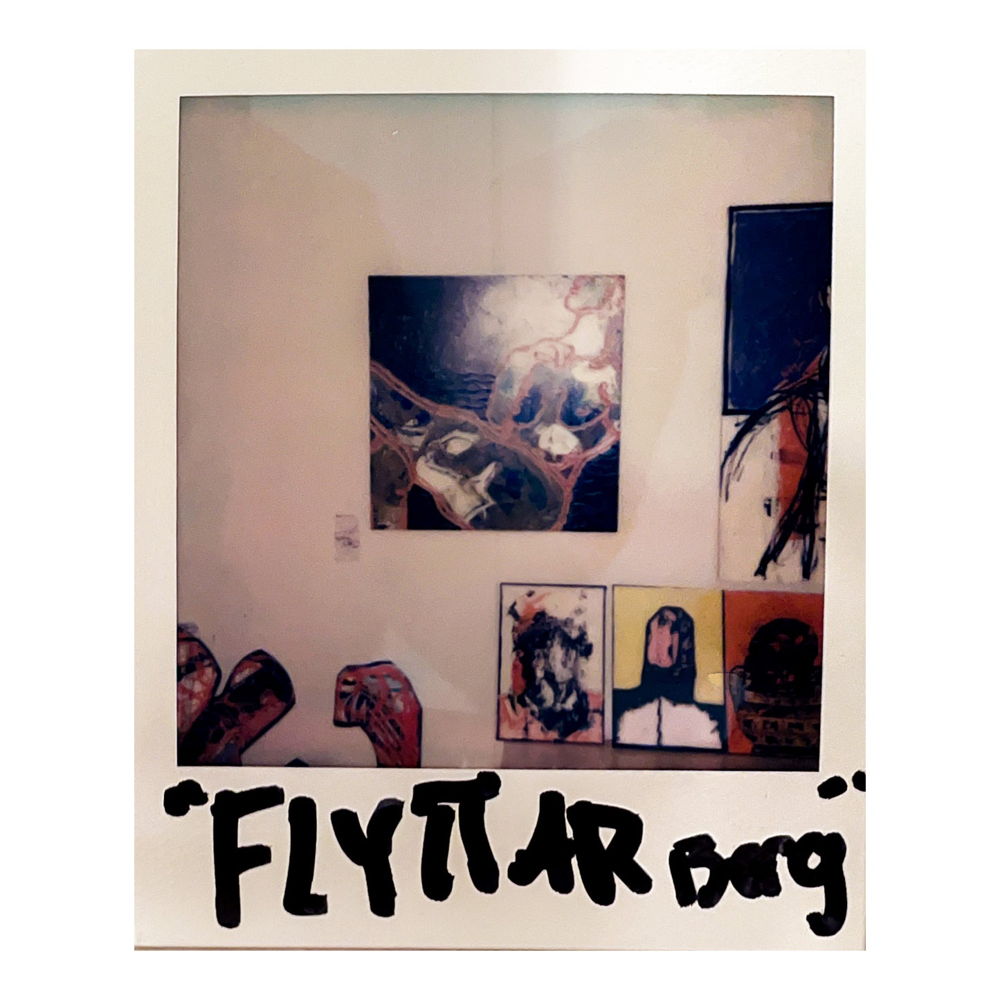 "Flyttar berg" (70x70cm)