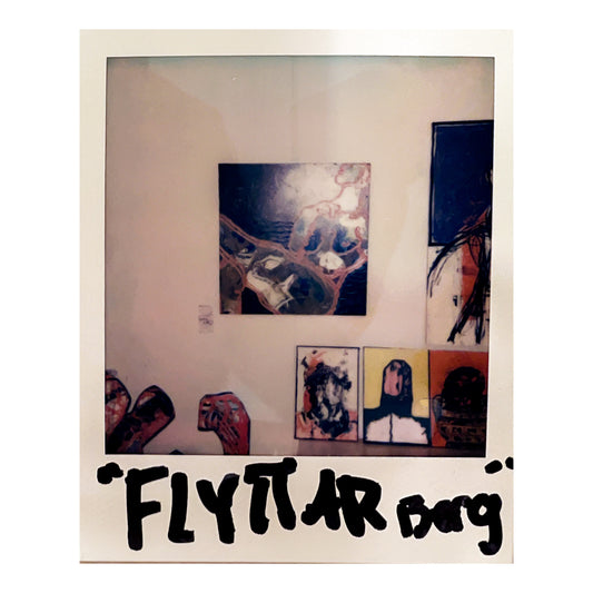 "Flyttar berg" (70x70cm)