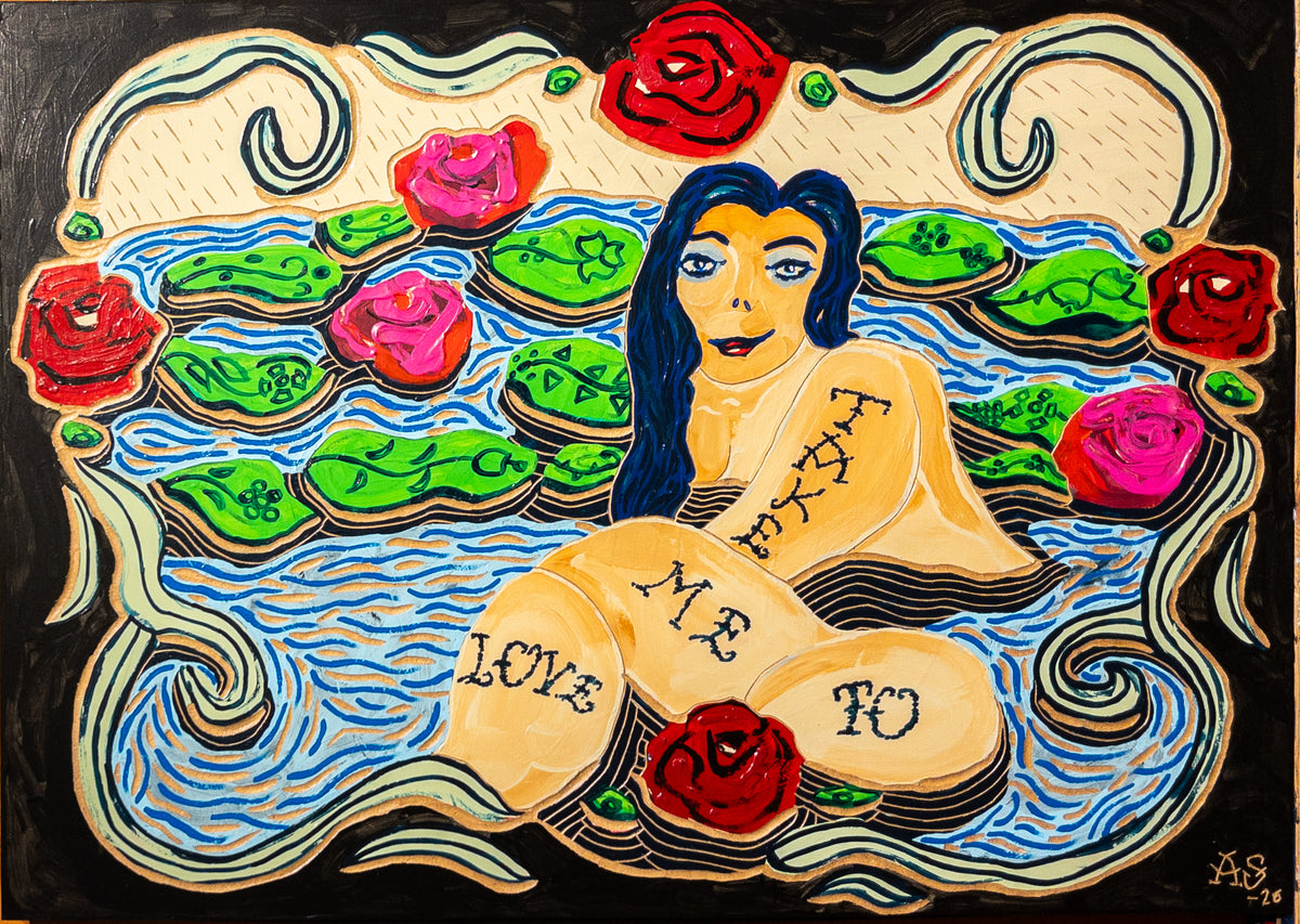 "Take Me To Love"(70x50cm)