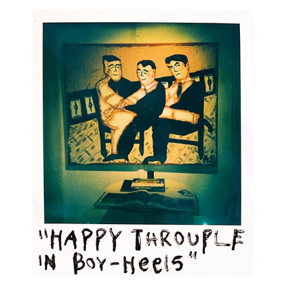 "Happy Throuple in Boy-Heels" (150x120cm)