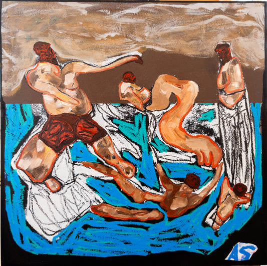 "Oklarhet"(70x70cm)
