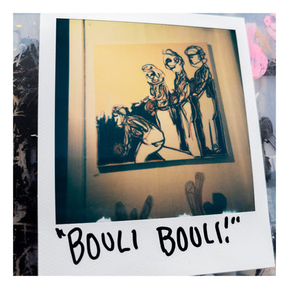 "Bouli! Bouli!"(100x100cm)