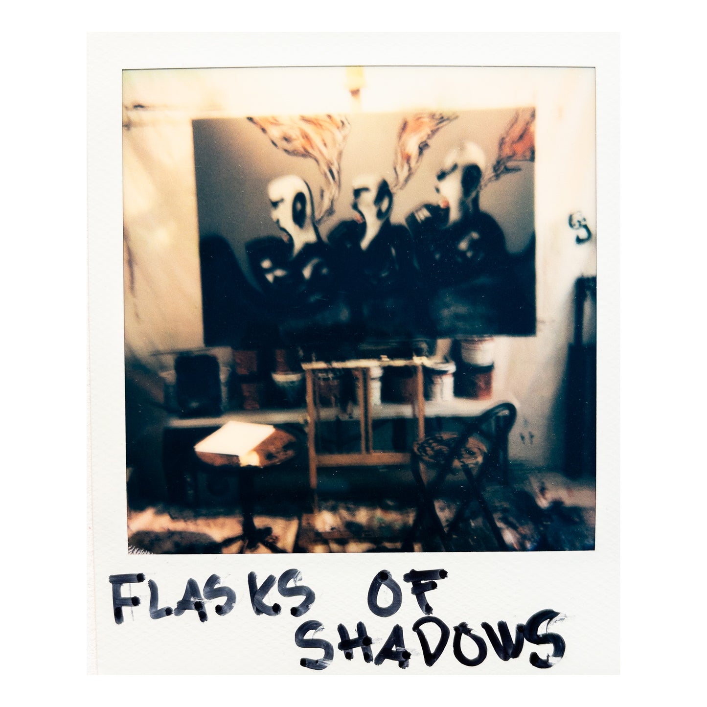 "FLASKS OF SHADOWS"(150x100cm)