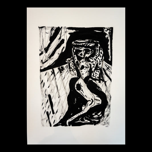 "Lång rygg" (70x50cm)