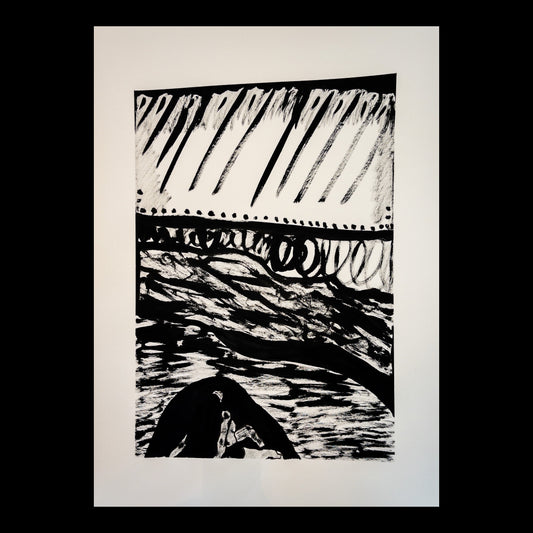 "Kystvakt" (70x50cm)