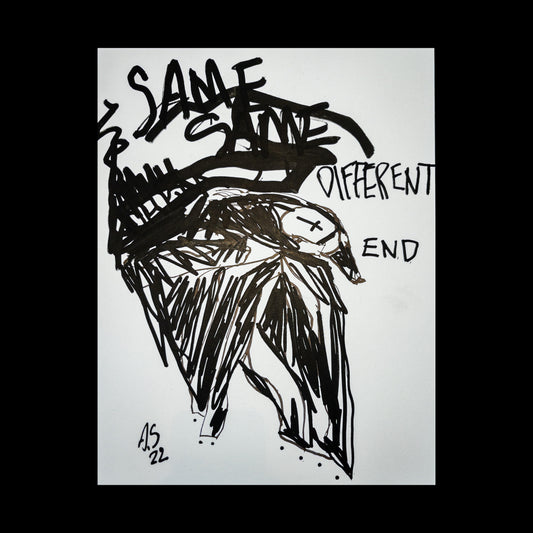 "Same Same Different End" A3(42x30cm)