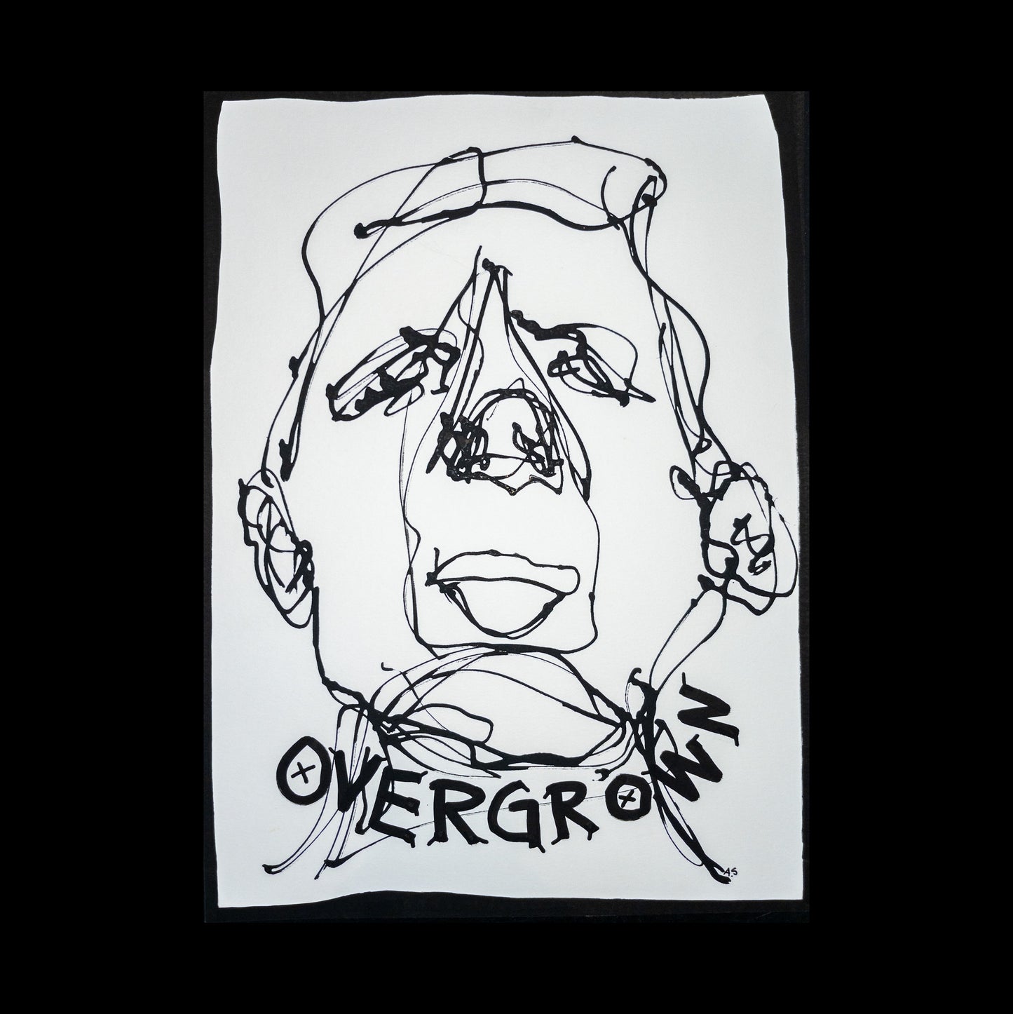 "Overgrown" A3(42x30cm)