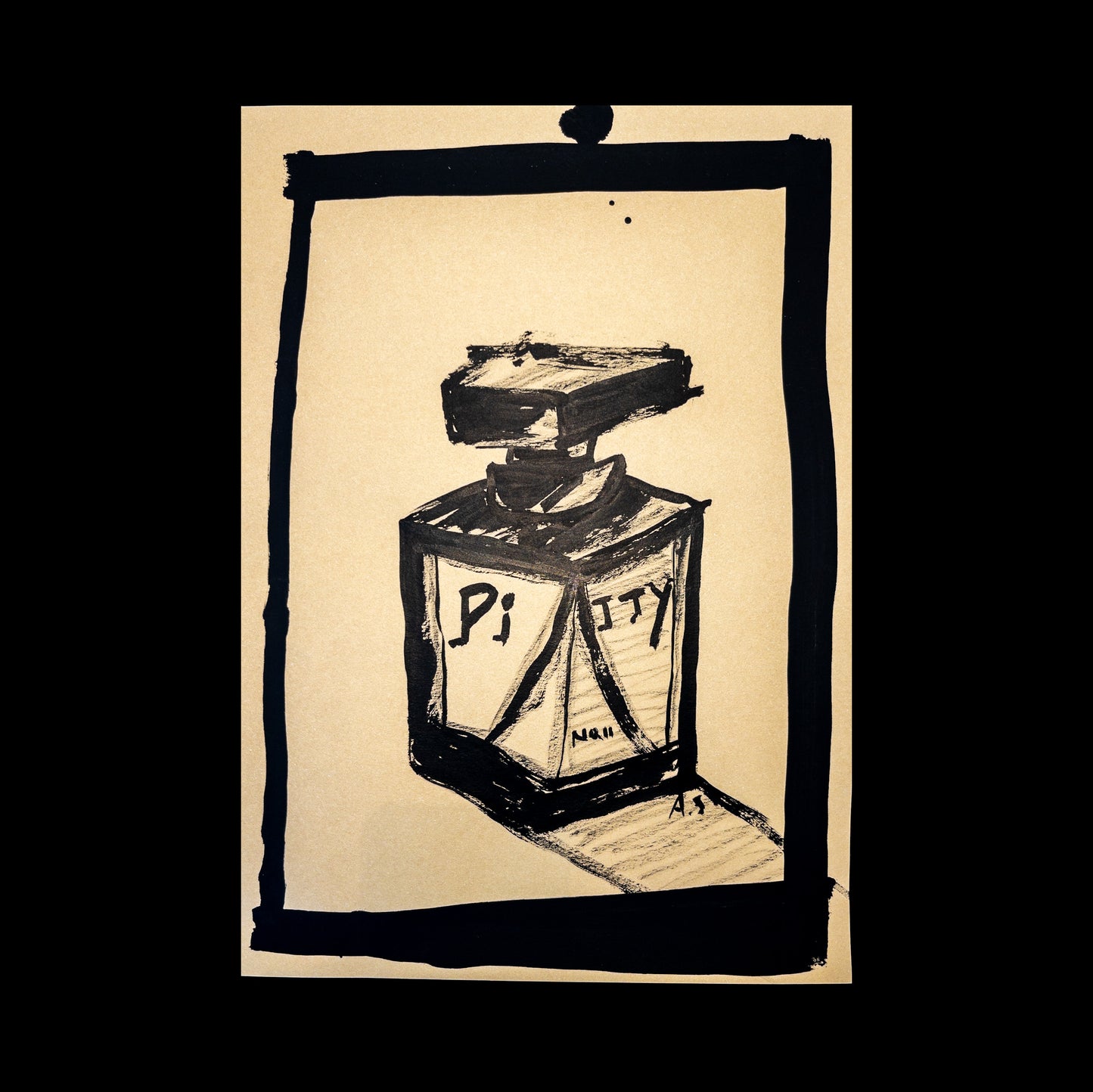"Pitty NO.11" A4(30x21cm)