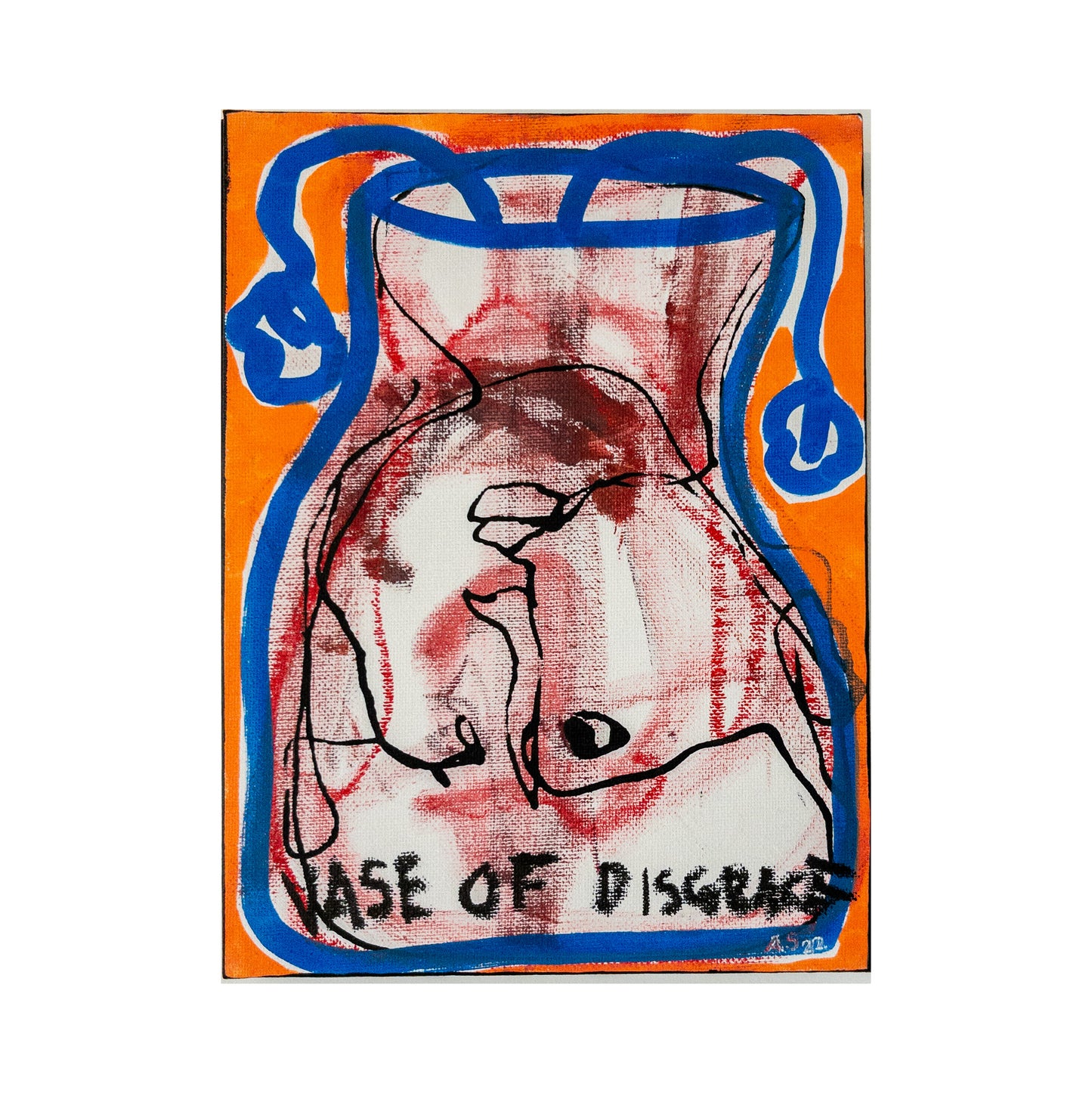 "Vase of Disgrace" (24x18cm)